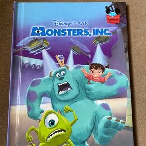 Disney's Pixar Monster's Inc Hardcover Book